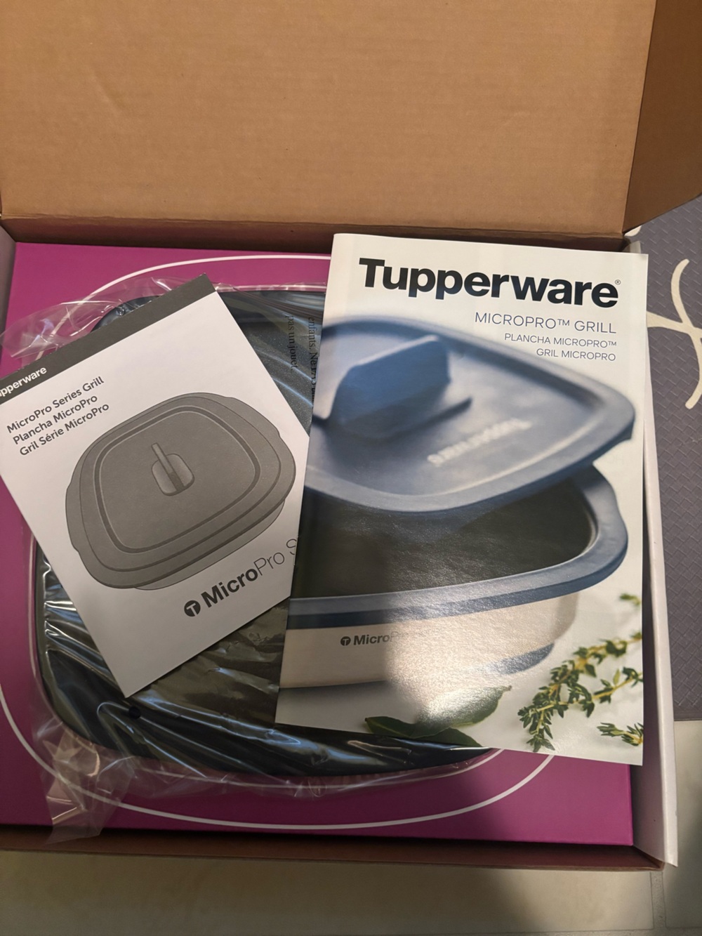 Tupperware MicroPro Grill Manuals